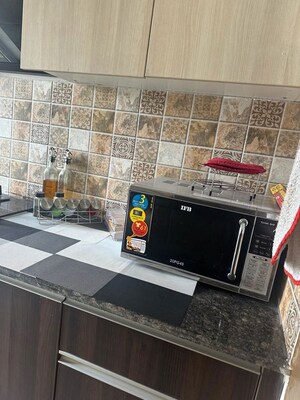 Kitchen in 3 BHK Apartment at Vip Road – for Rent