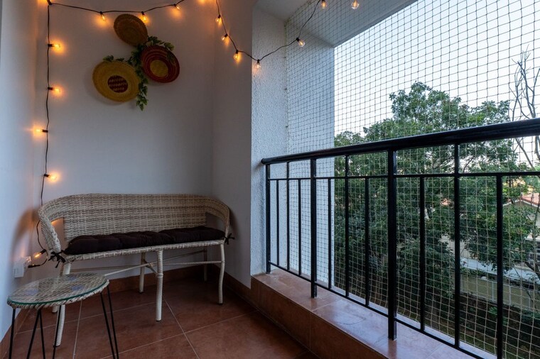 Balcony, adarsh-palm-retreat 3 Bedroom 2415 Sq.Ft. Apartment In Marathahalli Orr Bangalore 10690092