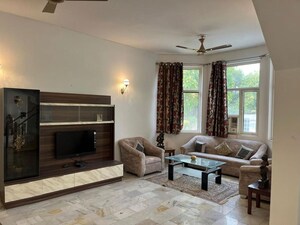 Living Room in 4 BHK Independent House at Dlf Farms – for Rent