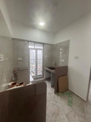 Kitchen in 1 BHK Apartment at Shraddha Classic, Bhandup West – for Rent