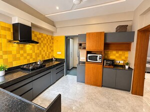 Kitchen in 3 BHK Apartment at Crescent Apartment Pali Hill, Bandra West – for Rent