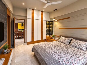 Bedroom in 3 BHK Apartment at Crescent Apartment Pali Hill, Bandra West – for Rent