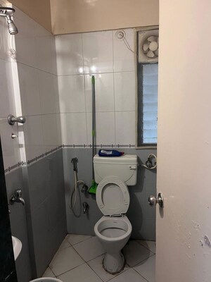 Bathroom in 3 BHK Apartment at Tivoli Apartments, Baner – for Rent