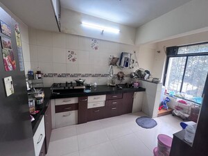 Kitchen in 3 BHK Apartment at Tivoli Apartments, Baner – for Rent
