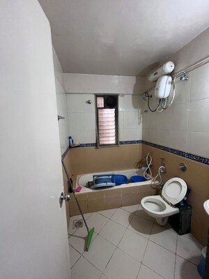 Bathroom in 3 BHK Apartment at Tivoli Apartments, Baner – for Rent