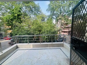 Balcony in 3 BHK Builder Floor at Lajpat Nagar ii – for Sale