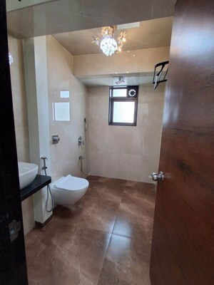 Bathroom in 3 BHK Apartment at Arihant CHS Khar West, Khar West – for Rent