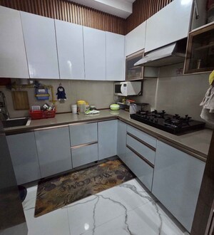 Kitchen in 3 BHK Builder Floor at Rajouri Garden – for Rent