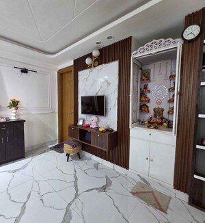 Bedroom in 3 BHK Builder Floor at Rajouri Garden – for Rent