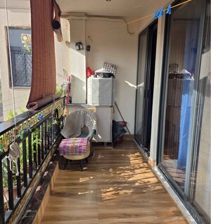 Balcony in 3 BHK Builder Floor at Rajouri Garden – for Rent