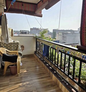 Balcony in 3 BHK Builder Floor at Rajouri Garden – for Rent