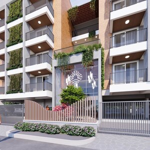 Balcony in 3.5 BHK Apartment at SBR Minara, Seegehalli – for Sale