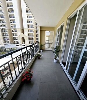 Balcony in 3 BHK Apartment at Allwin El Spazia, Sanauli – for Rent