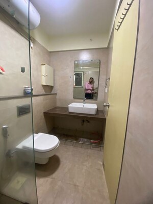 Bathroom in 2 BHK Apartment at Godrej Prime, Chembur – for Rent