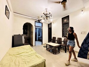 Living Room in 2 BHK Builder Floor at Subhash Nagar – for Rent