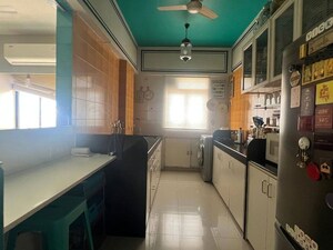 Kitchen in 3 BHK Apartment at Lokhandwala Complex, Andheri West – for Rent