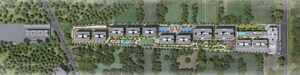 Master Plan in 3 BHK Apartment at Pristine O2 World, Wagholi – for Sale
