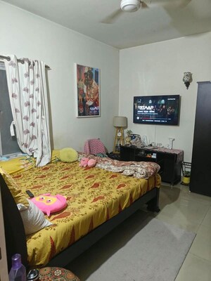Bedroom in 2 BHK Apartment at Theme Ambience Golf View, Gachibowli – for Rent