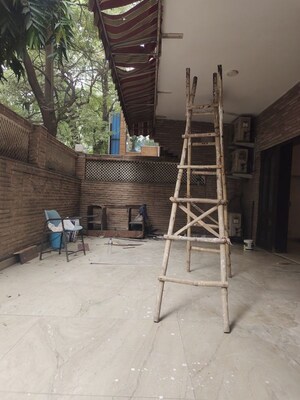 Balcony in 3 BHK Builder Floor at New Friends Colony – for Rent