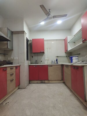 Staircase in 3 BHK Builder Floor at New Friends Colony – for Rent