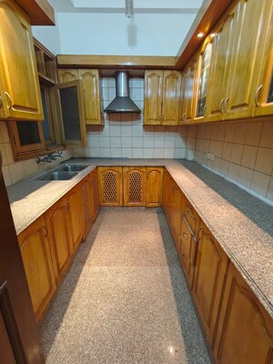 Kitchen in 3 BHK Builder Floor at Greater Kailash – for Sale