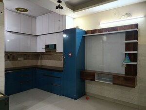 Kitchen in 2 BHK Builder Floor at Ratan Vihar – for Rent