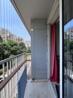Balcony in 3 BHK Apartment at Tata Serein, Pokhran Road No Two – for Rent