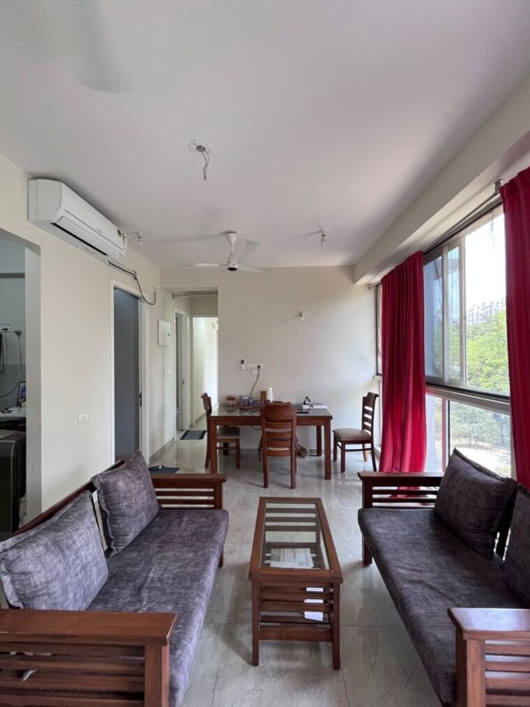 Living Room, tata-serein 3 Bedroom 1550 Sq.Ft. Apartment In Pokhran Road No Two Thane 10690195