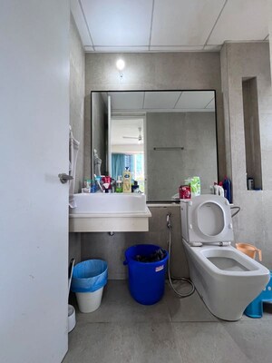 Bathroom in 3 BHK Apartment at Tata Serein, Pokhran Road No Two – for Rent