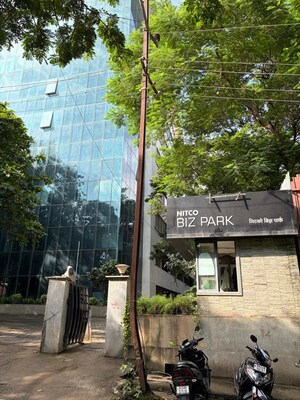  Office Space – Exterior View View at Nitco Bizpark, Wagle Industrial Estate - for Rent