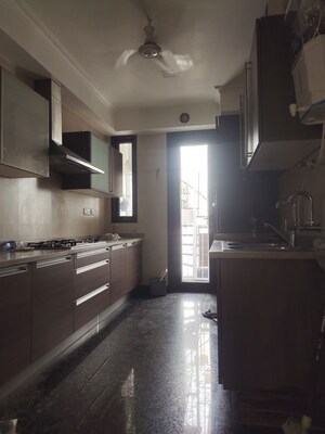 Kitchen in 3 BHK Builder Floor at Jor Bagh – for Rent