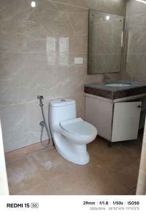 Bathroom in 3.5 BHK Independent House at Sheikh Sarai – for Rent