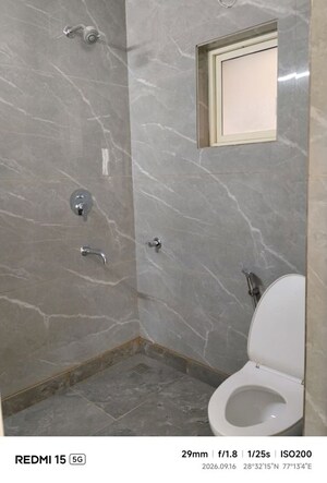 Bathroom in 3.5 BHK Independent House at Sheikh Sarai – for Rent