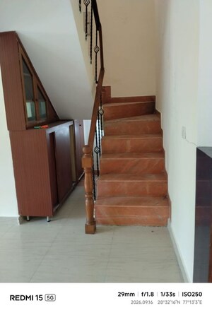 Staircase in 3.5 BHK Independent House at Sheikh Sarai – for Rent