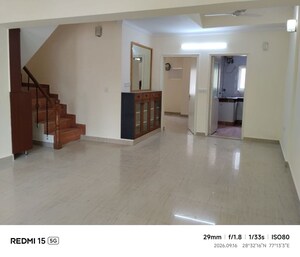 Living Room in 3.5 BHK Independent House at Sheikh Sarai – for Rent