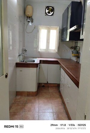 Kitchen in 3.5 BHK Independent House at Sheikh Sarai – for Rent