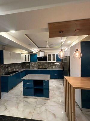 Kitchen in 3 BHK Apartment at Freedom Fighters Enclave – for Rent