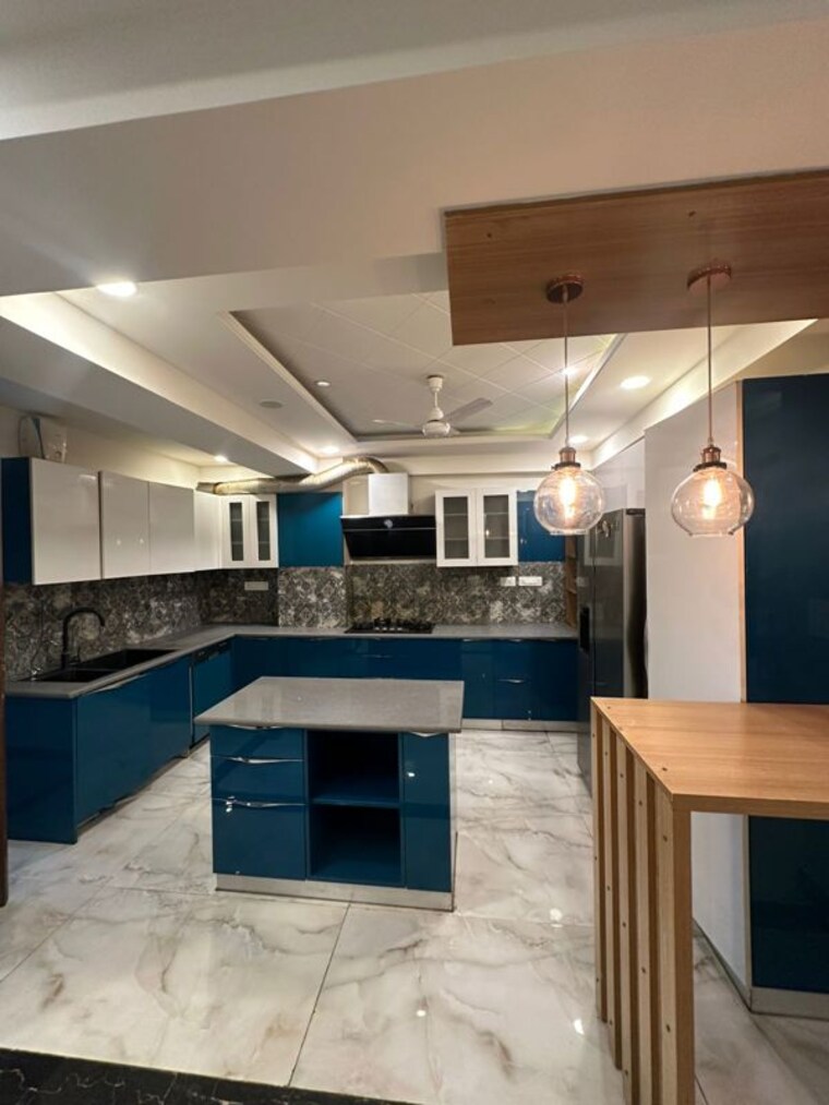 Kitchen, freedom fighters enclave 3 Bedroom 1650 Sq.Ft. Apartment In Freedom Fighters Enclave Delhi 10690357