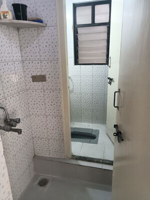 Bathroom in 2 BHK Apartment at Pooja Sankul Apartment, Aundh – for Rent