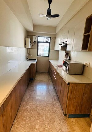 Kitchen in 3 BHK Apartment at Signature Global City 63A, Sector 63a – for Rent