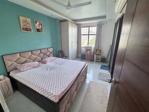 Bedroom in 1 BHK Builder Floor at Sushant Lok Iii – for Rent