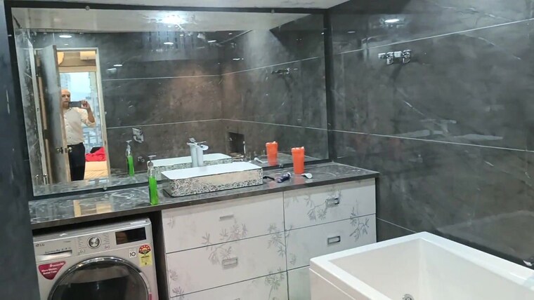 Bathroom, paradise-sai-miracle 3 Bedroom 1710 Sq.Ft. Apartment In Kharghar Navi Mumbai 10690346