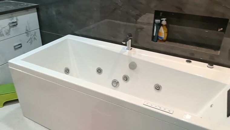 Bathroom, paradise-sai-miracle 3 Bedroom 1710 Sq.Ft. Apartment In Kharghar Navi Mumbai 10690346