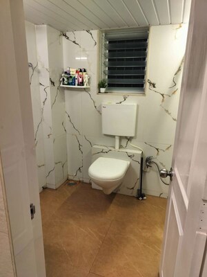 Bathroom in 3 BHK Apartment at Suyog Nagar CHS, Vasai West – for Sale