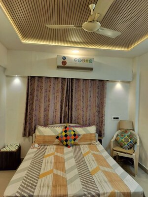 Bedroom in 3 BHK Apartment at Suyog Nagar CHS, Vasai West – for Sale