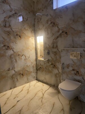 Bathroom in 2 BHK Builder Floor at Sector 21d Indira Enclave – for Rent