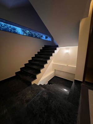 Staircase in 3 BHK Builder Floor at Jakhan – for Sale