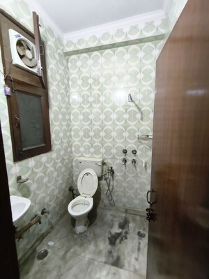Bathroom in 2 BHK Builder Floor at Vasundhara – for Rent