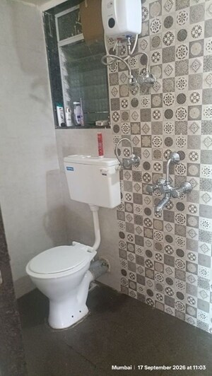Bathroom in 1 BHK Apartment at Swaroop Harmony, Vakola – for Rent