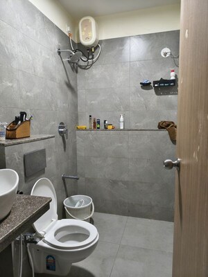Bathroom in 3 BHK Apartment at Godrej Nest Kandivali, Kandivali East – for Rent